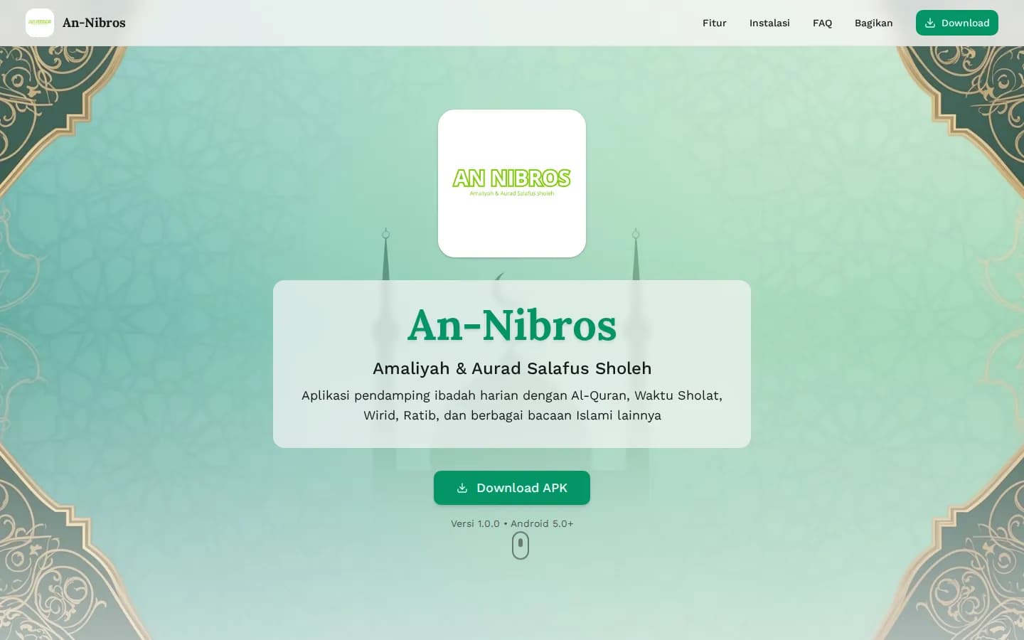 Tampilan An Nibros App